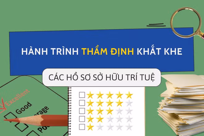 Hành trình thẩm định chặt chẽ các hồ sơ sở hữu trí tuệ