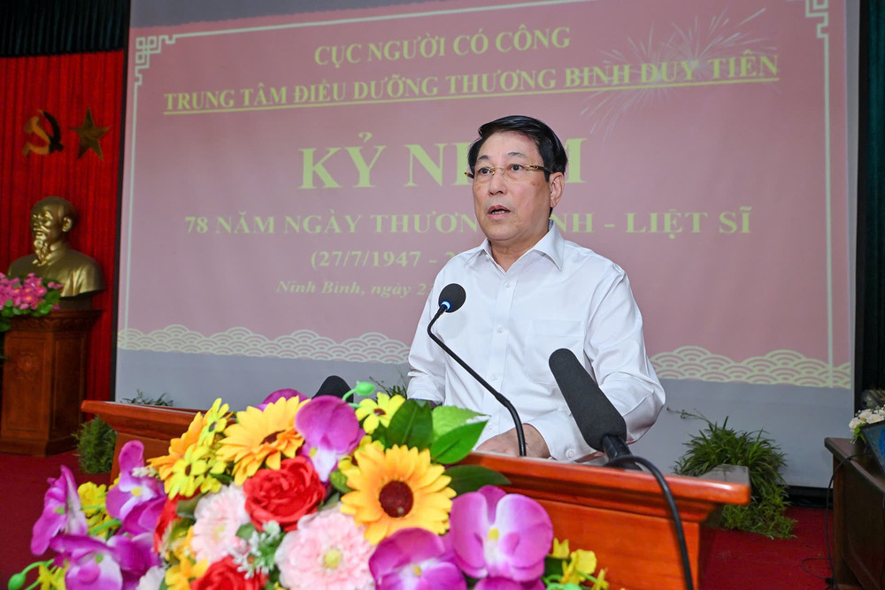 Chủ tịch nước phát biểu thăm hỏi, tri ân các thương binh, bệnh binh. z6832245931317-cf7902a565fd6b29d55e9a9bfe1fd342.jpg