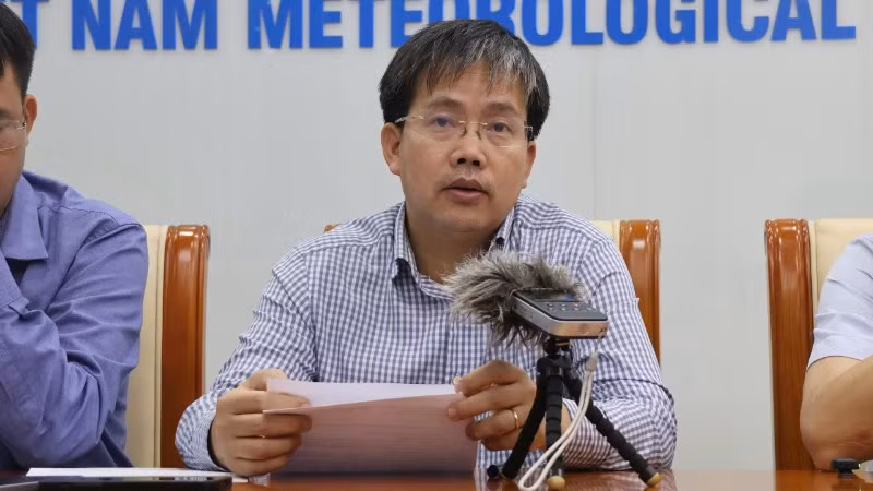 Ông Mai Văn Khiêm - Giám đốc Trung tâm Dự báo khí tượng thủy văn quốc gia.