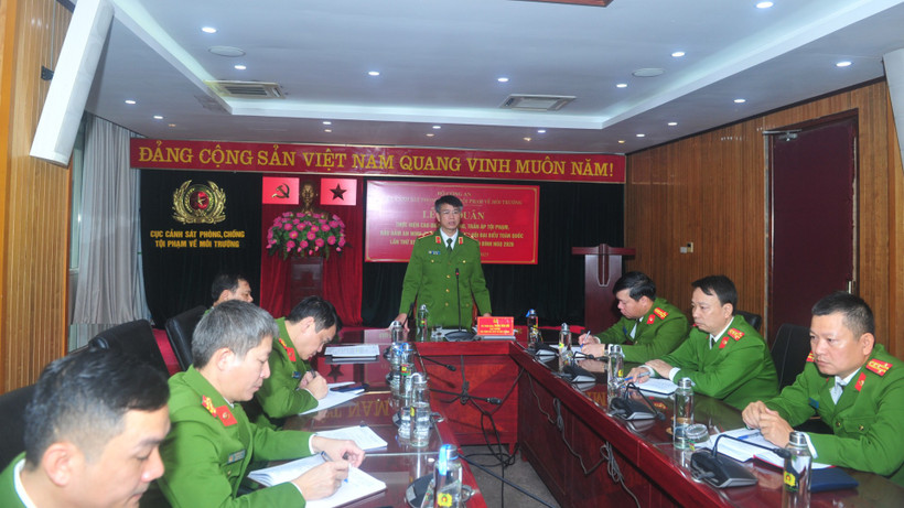 Thiếu tướng Thân Văn Hải, Cục trưởng Cục Cảnh sát Phòng chống tội phạm về môi trường (Bộ Công an).