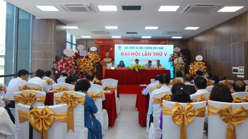 Quang cảnh Đại hội Hội nước và Môi trường Việt Nam.