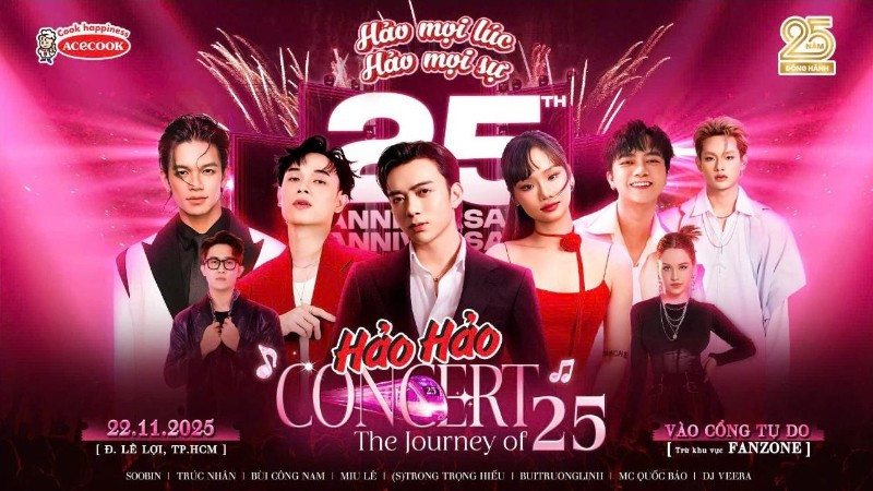 Sự kiện âm nhạc có số lượng người cùng thưởng thức mì Hảo Hảo nhiều nhất tại Việt Nam.