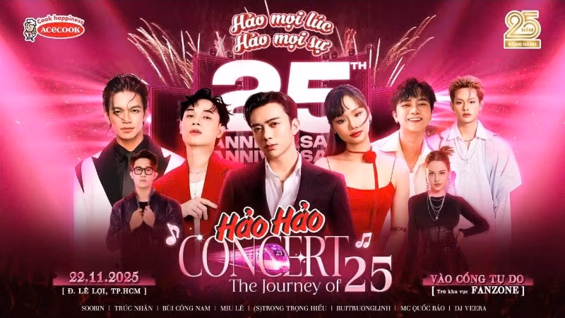 Sự kiện âm nhạc có số lượng người cùng thưởng thức mì Hảo Hảo nhiều nhất tại Việt Nam.