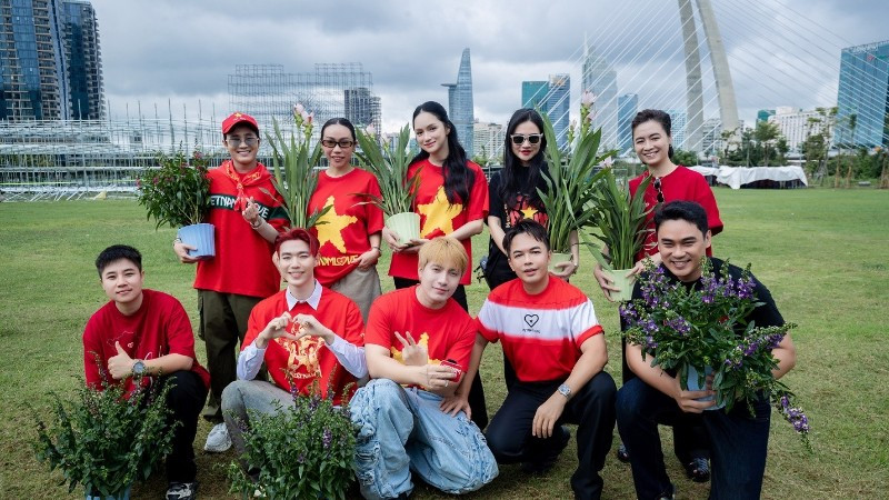 Dự án “Thành phố nở hoa” hướng tới mục tiêu xây dựng Thành phố Hồ Chí Minh trở thành một đô thị hiện đại, văn minh và đáng sống