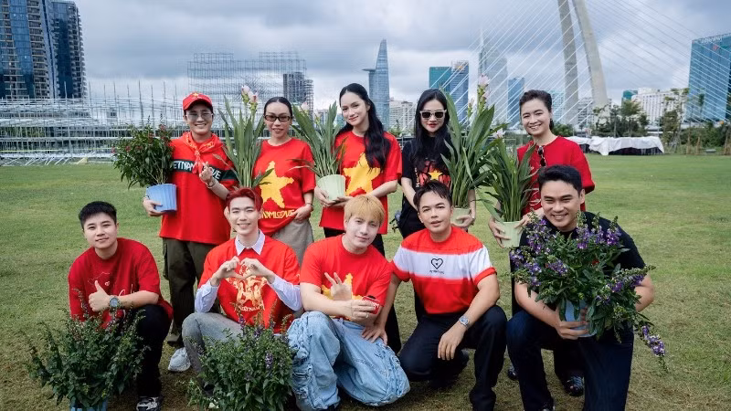 Dự án “Thành phố nở hoa” hướng tới mục tiêu xây dựng Thành phố Hồ Chí Minh trở thành một đô thị hiện đại, văn minh và đáng sống