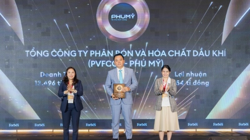 PVFCCo-Phú Mỹ đạt danh hiệu Top 50 công ty niêm yết tốt nhất Việt Nam 2025.