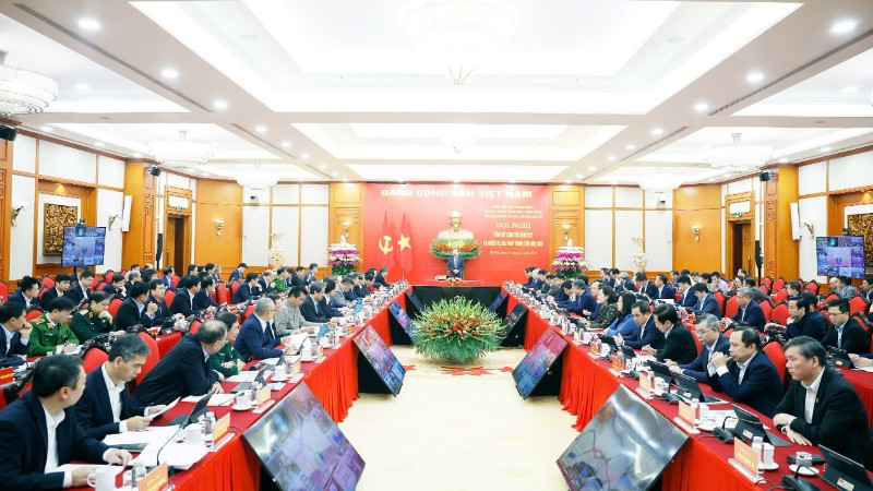 Toàn cảnh hội nghị.