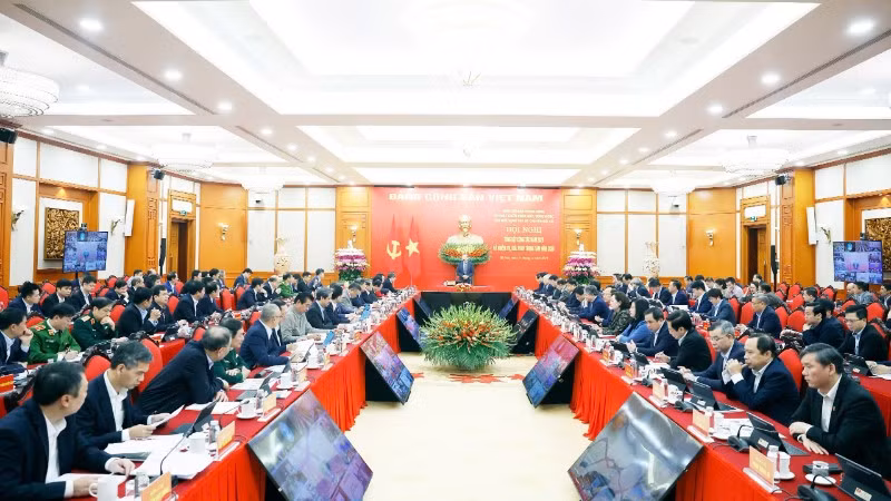 Toàn cảnh hội nghị.