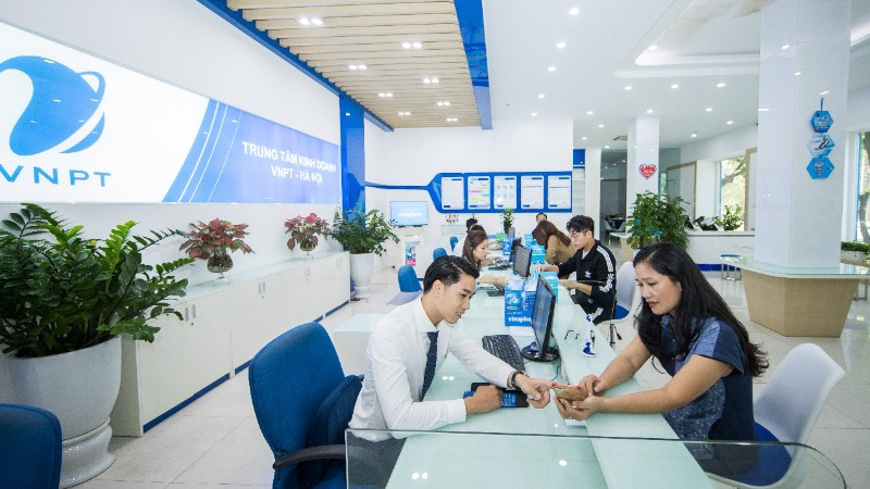 Trung tâm kinh doanh VNPT-Hà Nội.