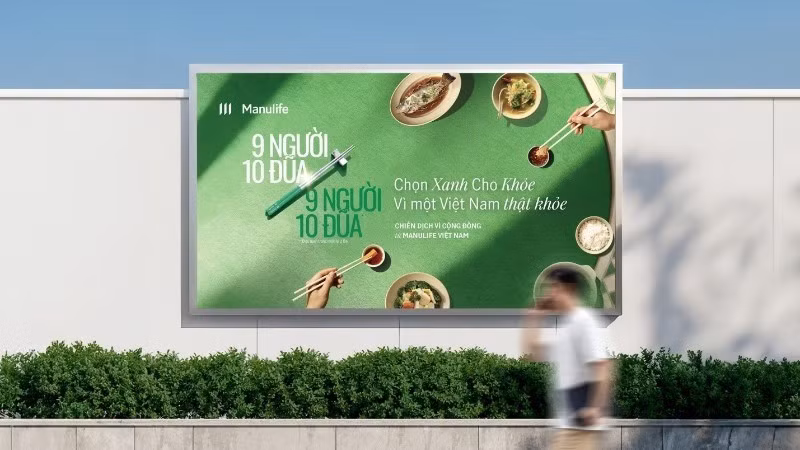 Chiến dịch ‘Chọn XANH Cho KHỎE’ khuyến khích cộng đồng thay đổi thói quen, chẳng hạn dùng đôi đũa gắp chung khi ăn, để hạn chế các bệnh lý hệ tiêu hóa.