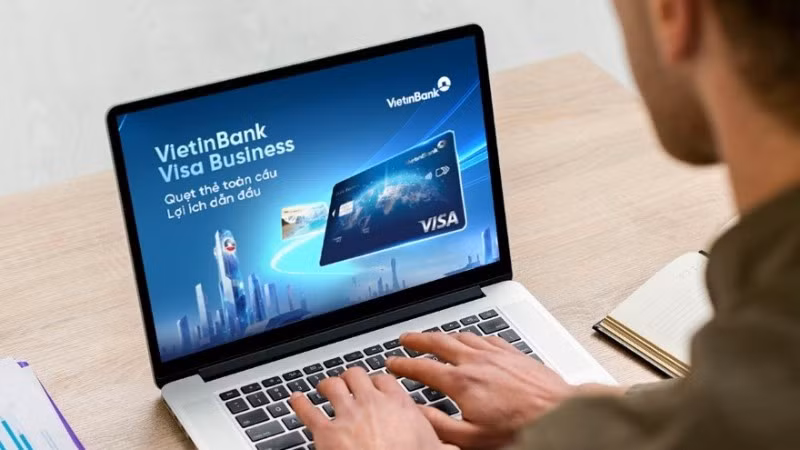 Thẻ VietinBank Visa doanh nghiệp.