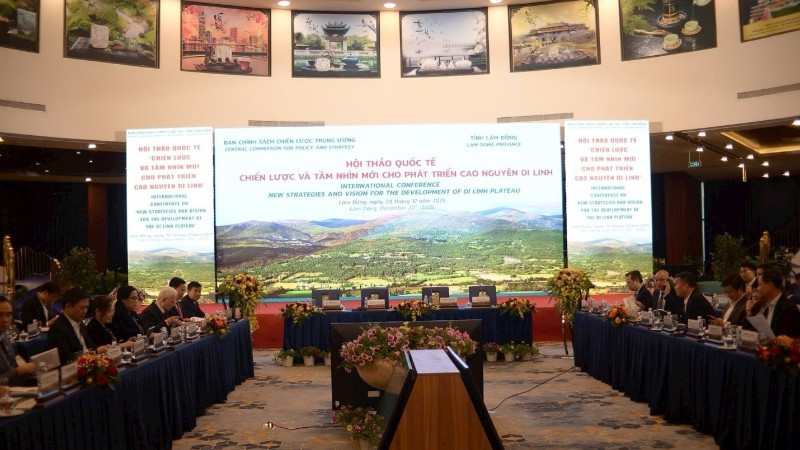 Hội thảo quốc tế Chiến lược và tầm nhìn mới cho phát triển Cao nguyên Di Linh.