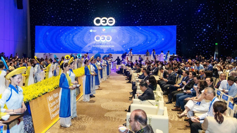 Nghi thức mời trà quốc tế.