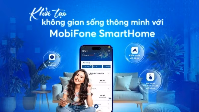 Giải pháp nhà thông minh của MobiFone là "trợ thủ thầm lặng" giúp bố mẹ tối ưu thời gian chăm con và giữ gìn tổ ấm.