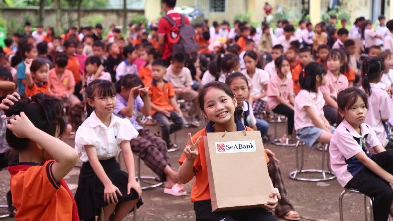 Văn hóa thiện nguyện nội bộ góp phần tạo nên bản sắc Seabank.