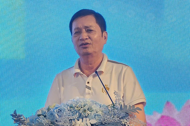 Đại diện doanh nghiệp phát biểu tại diễn đàn. 3-lam.jpg