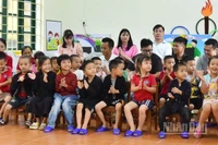 Nụ cười trẻ thơ trong một lớp mầm non trên địa bàn miền núi phía bắc. (Ảnh: PV)