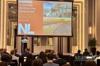 Phiên thảo luận về cảng biển. (Ảnh: HNV)