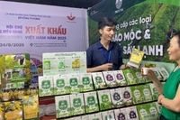 Nhiều mặt hàng thế mạnh xuất khẩu được giới thiệu tại Hội chợ thương hiệu hàng xuất khẩu Việt Nam năm 2025.