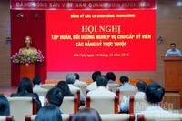 Quang cảnh hội nghị. 