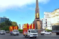 Cà Mau ra quân thực hiện Chương trình phối hợp đẩy mạnh phong trào toàn dân bảo vệ an ninh Tổ quốc trong tình hình mới.