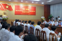 Hội nghị công bố quyết định của Ban Bí thư Trung ương Đảng về công tác cán bộ tại Cà Mau.