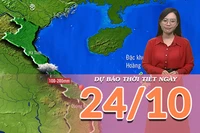 [Video] Dự báo thời tiết ngày 24/10/2025: Hoàn lưu sau bão gây mưa to