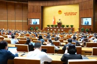 Tại phiên góp ý ở tổ về dự án Luật An ninh mạng, các đại biểu Quốc hội cơ bản nhất trí về sự cần thiết ban hành dự án Luật quan trọng này. (Nguồn QUOCHOI.VN)