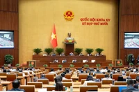 Trong tuần làm việc thứ tư (từ ngày 10-15/11), Quốc hội thảo luận và thông qua nhiều dự án luật quan trọng, đồng thời tiến hành biểu quyết thông qua Nghị quyết về Kế hoạch phát triển kinh tế-xã hội năm 2026. (Nguồn QUOCHOI.VN)