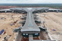 Nhà ga hành khách được xem là "trái tim" sân bay Long Thành.