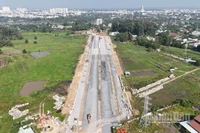 Dự án đường trục trung tâm Biên Hòa chưa thể hoàn thành do vướng công tác giải phóng mặt bằng.