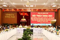Quang cảnh hội thảo khoa học.
