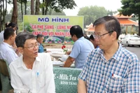 Dù mới đi vào hoạt động nhưng mô hình “Cà phê sáng - lắng nghe, trao đổi với nhân dân” đã phát huy hiệu quả.