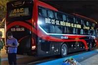 Hiện trường vụ tai nạn.