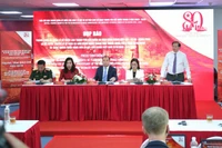 Quang cảnh buổi họp báo.