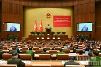 Quang cảnh Hội nghị toàn quốc nghiên cứu, học tập, quán triệt và triển khai thực hiện Nghị quyết Đại hội XIV của Đảng. (Ảnh: DUY LINH)