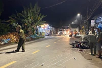 Vụ tai nạn giao thông khiến 1 người chết ở khu phố Long Hòa A, xã Đạo Thạnh, tỉnh Đồng Tháp.