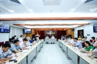 Quang cảnh Hội nghị sơ kết 6 tháng đầu năm 2025 của Hội Luật gia Việt Nam.