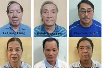 Các bị can bị truy tố. (Ảnh: Bộ Công an)