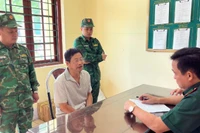 Bộ đội Biên phòng Việt Nam làm việc với đối tượng Ngô Tân Kích.
