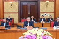 Tổng Bí thư Tô Lâm chủ trì phiên họp của Ban Bí thư để cho ý kiến về báo cáo một số tình hình nổi bật triển khai thực hiện Chỉ thị số 55-CT/TW của Ban Bí thư về việc tổ chức Tết Bính Ngọ 2026. (Ảnh: ĐĂNG KHOA)