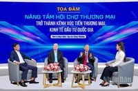 Tọa đàm: “Nâng tầm hội chợ thương mại trở thành kênh xúc tiến thương mại, kinh tế đầu tư quốc gia”. 