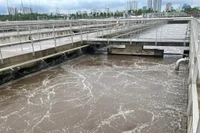 Công nghệ xử lý nước thải hiện đại tại Nhà máy xử lý nước thải Yên Xá. 