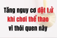 [Video] Tăng nguy cơ đột tử khi chơi thể thao vì thói quen này