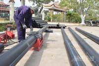 Công ty trách nhiệm hữu hạn một thành viên cấp nước Tiền Giang mở rộng cấp nước cho người dân vùng ven biển của tỉnh Đồng Tháp.