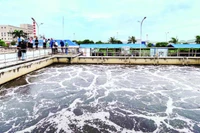 Nhà máy xử lý nước thải của Khu công nghiệp DEEP C (Hải Phòng).