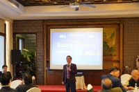 Hội thảo “Kết nối nhà đầu tư trong nước và quốc tế" trong khuôn khổ Techfest 2025.