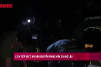 [Video] Liên tiếp bắt 2 vụ vận chuyển pháo trái phép hơn 230 kg 