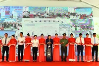 Lễ khánh thành Khu tái định cư Tân Hòa, thành phố Cần Thơ.