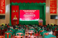 Quang cảnh buổi lễ phát động.